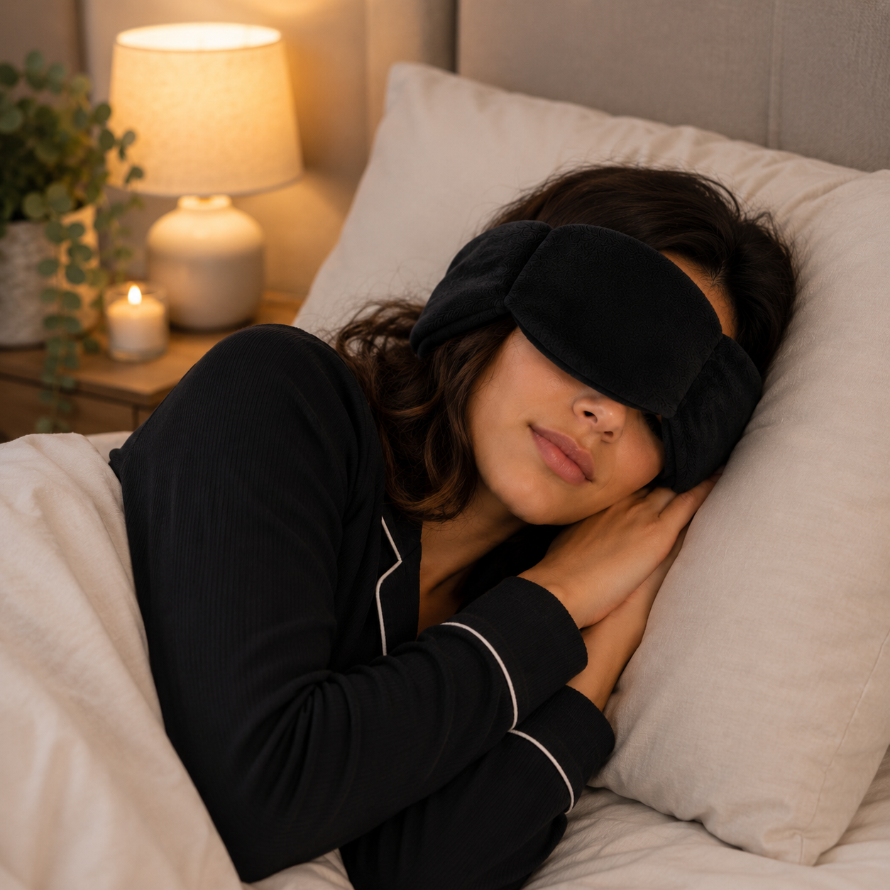 SleepyPearl™ – Calming Weighted Eye Blanket