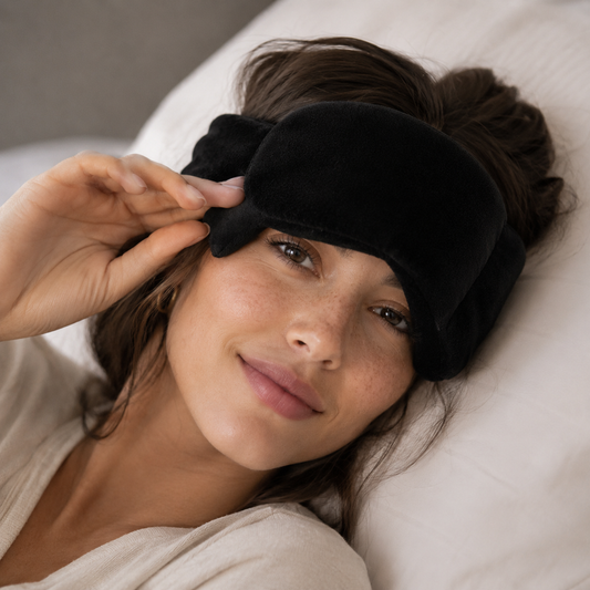 SleepyPearl™ – Calming Weighted Eye Blanket