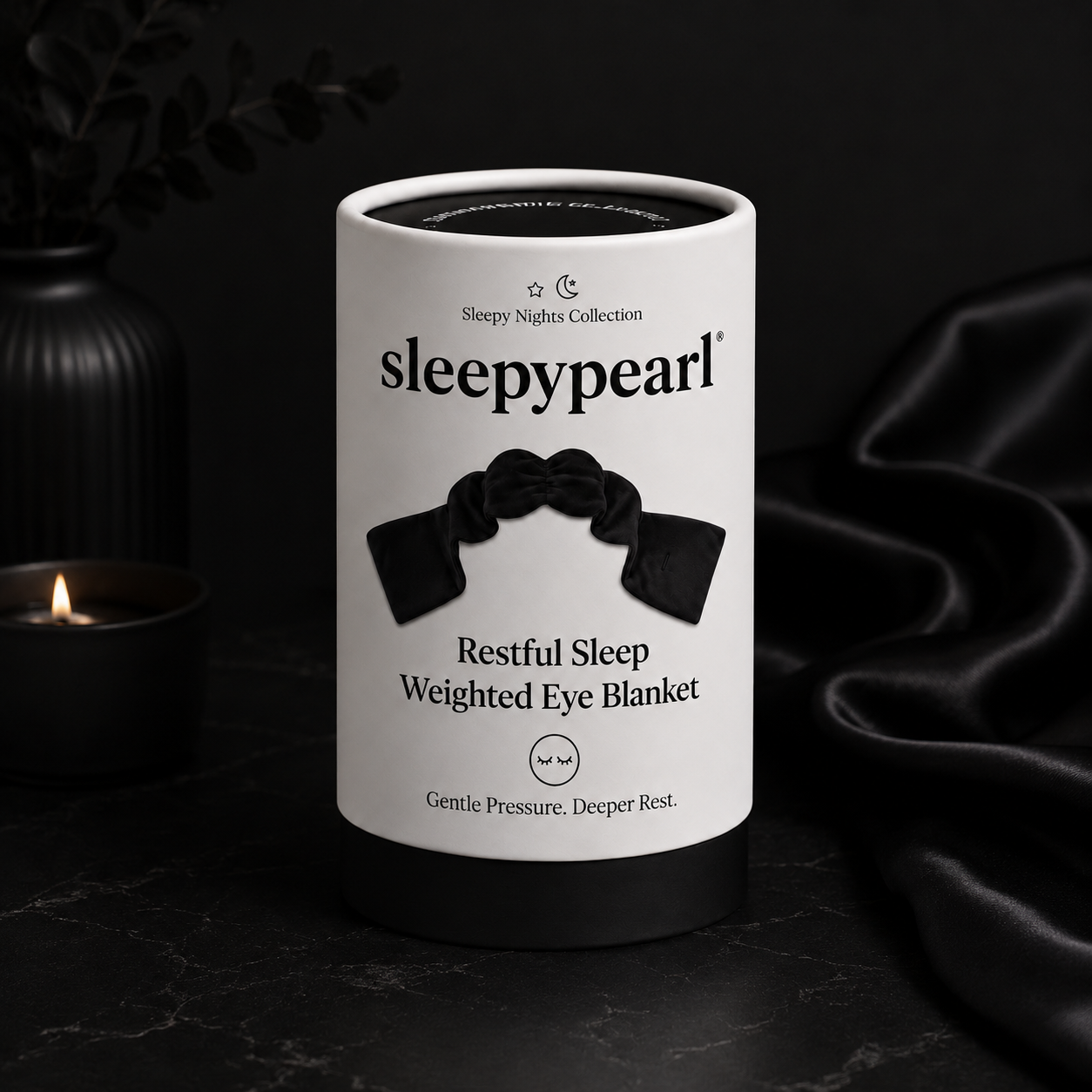 SleepyPearl™ – Calming Weighted Eye Blanket